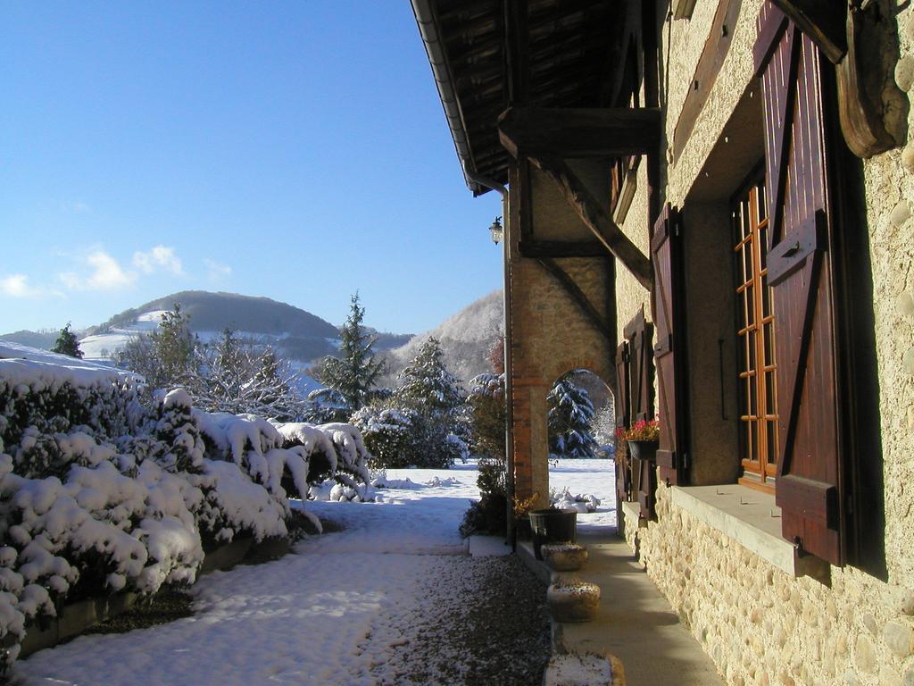Gites De La Croisee Des Chemins - Piscine Chauffee - Spa, Hammam Et Sauna Izeaux Экстерьер фото